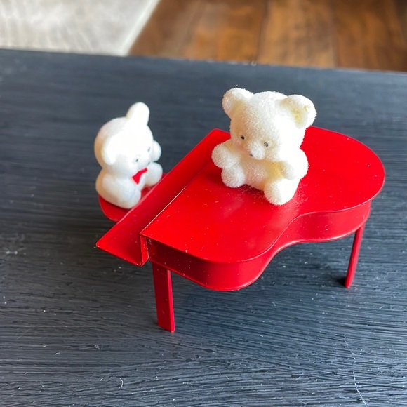 Avon Holiday Vintage Avon Teddy Bear Ornament Collection Teddies On